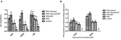 A single dose of Astragalus saponins adjuvanted inactivated vaccine for pseudorabies virus protected mice against lethal challenge